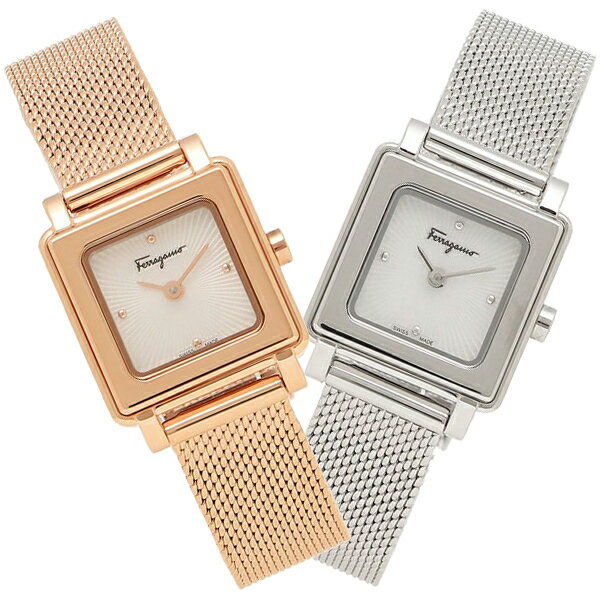 【2年保証】フェラガモ 時計 レディース 腕時計 スクエア Salvatore Ferragamo【返品OK】のサムネイル