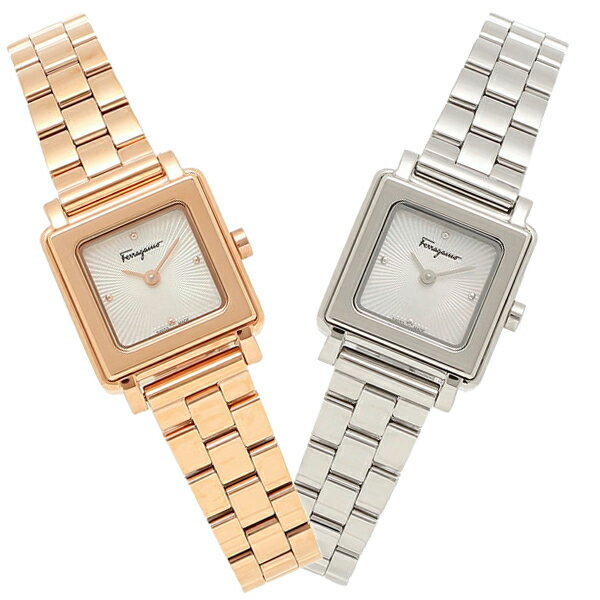 【2年保証】フェラガモ 時計 レディース 腕時計 スクエア FERRAGAMOのサムネイル