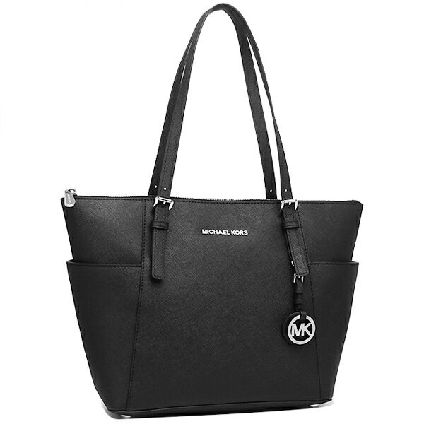 【P10倍 8/21 20時〜8/21 24時】マイケルコース バッグ レディース MICHAEL KORS 30F2STTT8L 001 JET SET ITEM EW TZ TOTE トートバッグ BLACK【返品OK】