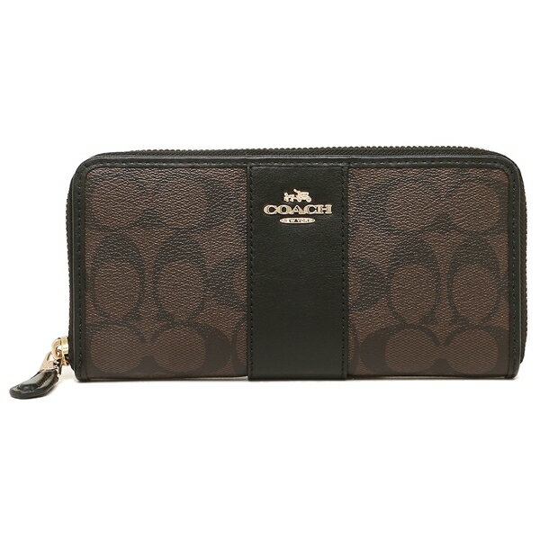 Brand Shop AXES: Coach COACH long wallet Lady&#39;s outlet F54630 IMAA8 brown black | Rakuten Global ...