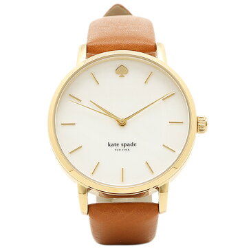 【返品OK】ケイトスペード 時計 KATE SPADE KSW1142 METRO メトロ レディース腕時計ウォッチ ホワイト/ゴールド/ブラウン