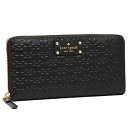 ケイトスペード 長財布 アウトレット KATE SPADE WLRU2517 001 レディース ブラック クリスマスセール