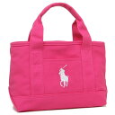 【エントリーでポイント最大19倍】ポロ ハンドバッグ POLO RALPH LAUREN 950347 ピンク ライトピンク