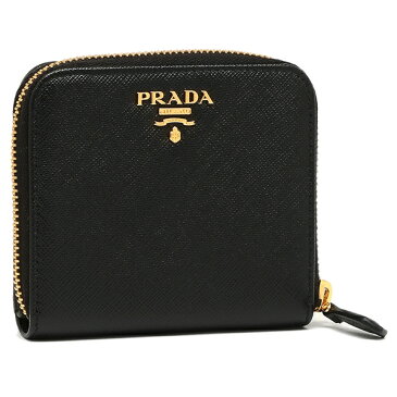 【4時間限定ポイント10倍】プラダ 折り財布 レディース PRADA 1ML522 QWA F0002 ブラック