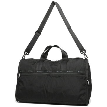 【返品OK】LeSportsac レスポートサック 7185 LARGE WEEKENDER ラージ ウィークエンダー ボストンバッグ 5982 レディース ブラック