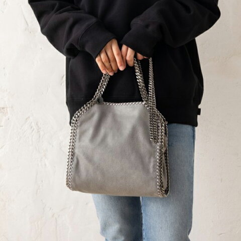 【2時間限定ポイント10倍】ステラマッカートニー ショルダーバッグ レディース STELLA McCARTNEY 371223 W9132 1220 ライトグレー