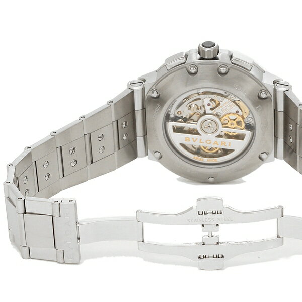 【2020円OFFクーポン 7/28 15時〜7/29】ブルガリ 腕時計 メンズ BVLGARI DG41C3SSDCHTA ブルー シルバー