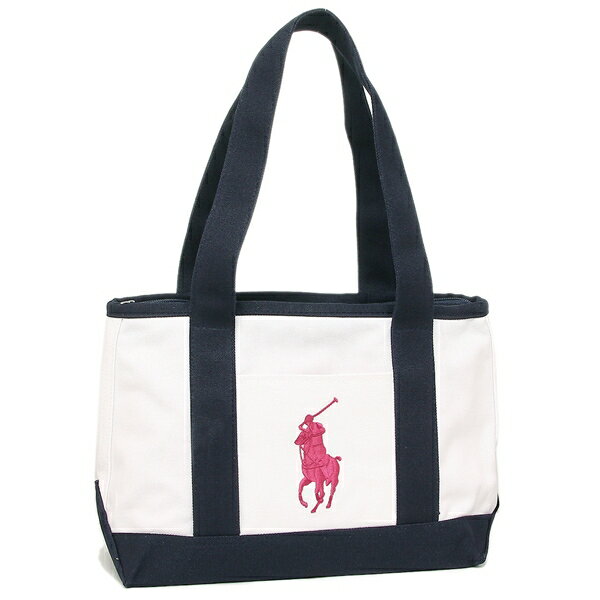 Polo Tote Bag Lady S Ralph Lauren Ra100107 White