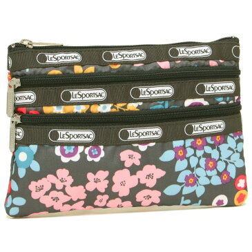 レスポートサック LESPORTSAC ポーチ 7158 D258 3 ZIP COSMETIC レディース SUGARLAND FLORAL