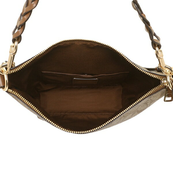 返品OK コーチ ショルダーバッグ アウトレット レディース COACH F31477 IME74 カーキ ブラウン A4対応LqVpSUzMG