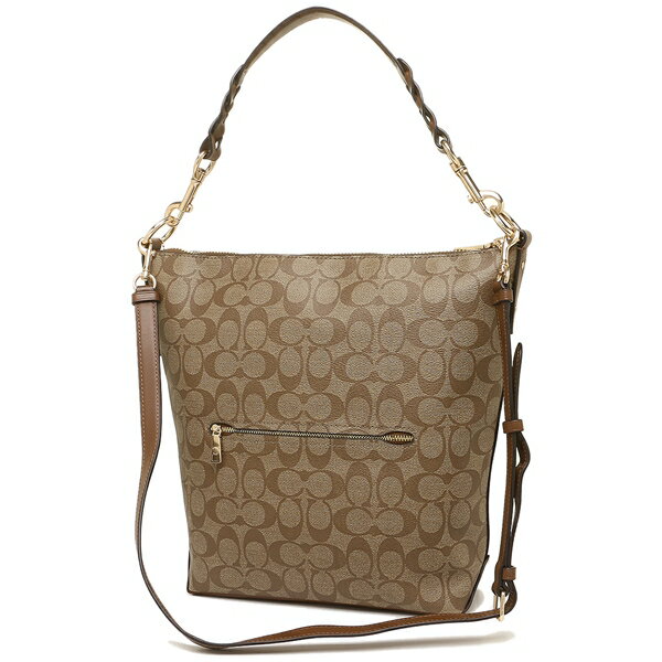 返品OK コーチ ショルダーバッグ アウトレット レディース COACH F31477 IME74 カーキ ブラウン A4対応LqVpSUzMG