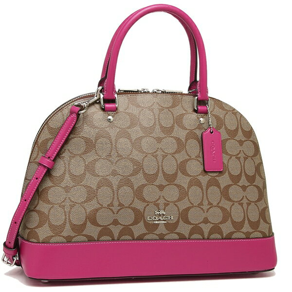 Coach Handbag Shoulder Bag Lady S Outlet F27584 Svo5b Khaki Pink