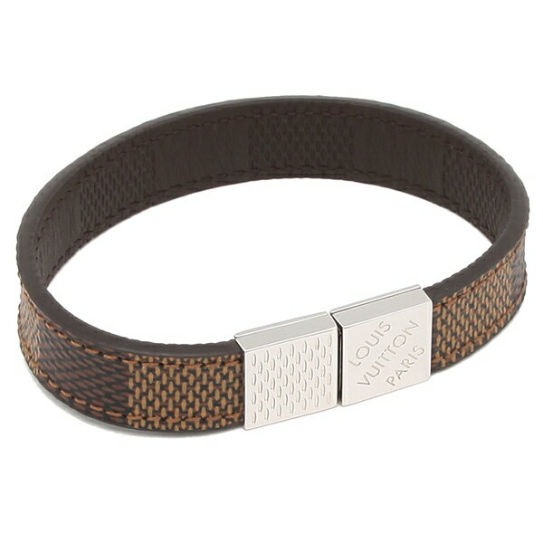 Brand Shop AXES: Louis Vuitton bracelet accessories men LOUIS VUITTON M6050 brown silver ...