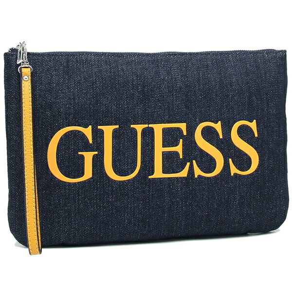 【4時間限定ポイント10倍】【返品OK】ゲス クラッチバッグ リストレット メンズ レディース GUESS DY718471 MGD ブルー イエロー