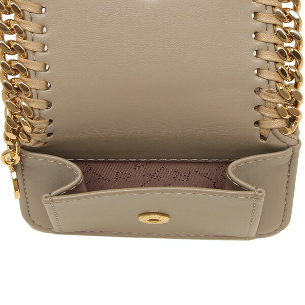 STELLA McCARTNEY レディース 三つ折り財布 ステラマッカートニー 521371 W9355 9300 ベージュ ゴールド