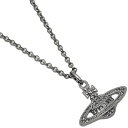 【返品OK】ヴィヴィアンウエストウッド ネックレス アクセサリー レディース VIVIENNE WESTWOOD 63020086 S108 ブラック vi-752107b4