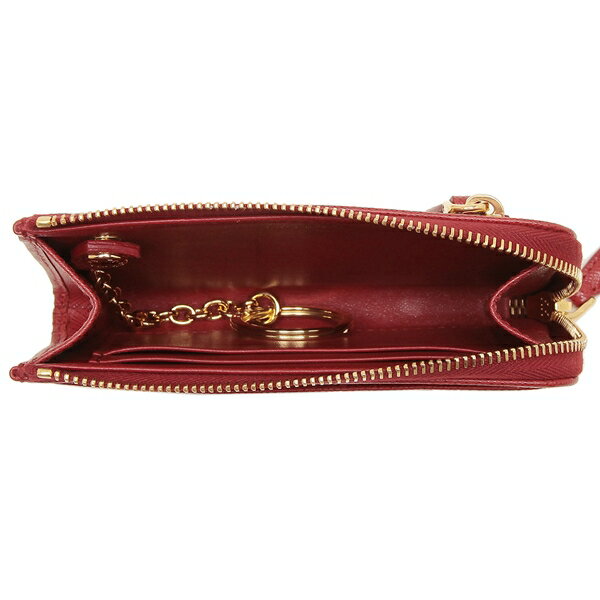 【P10倍 8/20 0時〜8/20 24時】プラダ キーケース コインケース レディース PRADA 1PP122 QWA F068Z レッド【返品OK】