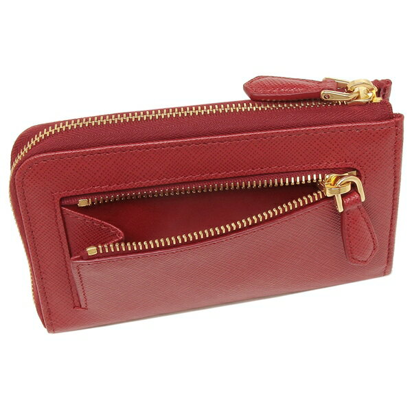 【P10倍 8/20 0時〜8/20 24時】プラダ キーケース コインケース レディース PRADA 1PP122 QWA F068Z レッド【返品OK】