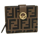 【返品OK】フェンディ 二つ折り財布 エフイズフェンディ FFロゴ マルチ レディース FENDI 8M0386 AAFM F13VK
