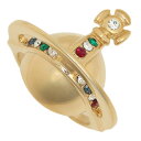 【24時間限定ポイント10倍】【返品OK】ヴィヴィアンウエストウッド リング アクセサリー レディース VIVIENNE WESTWOOD 64040037 R001 ゴールド