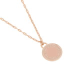 【48時間限定ポイント10倍】【返品OK】マークジェイコブス ネックレス アクセサリー レディース MARC JACOBS M0008546 850 ピンク ローズゴールド
