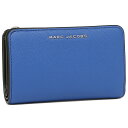 【返品OK】マークジェイコブス 二つ折り財布 アウトレット ブルー レディース MARC JACOBS M0016990 400