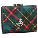 【返品OK】ヴィヴィアンウエストウッド 三つ折り財布 ダービー グリーン レディース VIVIENNE WESTWOOD 51010018 31839 O102