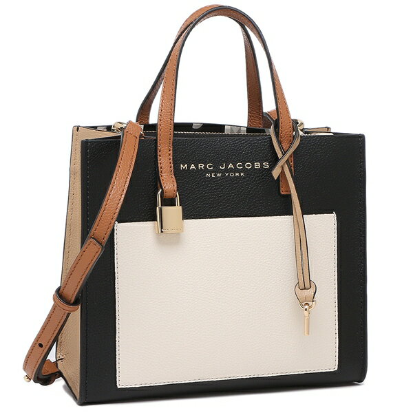 【楽天市場】MARC JACOBS アウトレット トートバッグ ミニサイズ ブラック マルチ レディース マークジェイコブス M0016132