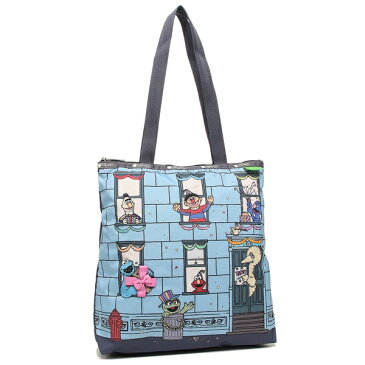 レスポートサック バッグ トートバッグ セサミストリート EASY MAGAZINE TOTE マルチカラー レディース LESPORTSAC 3531 G755 A4対応 【返品OK】