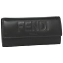 【P10倍 9/25 0時〜9/26 24時】フェンディ 財布 長財布 フェンディローマ ブラック レディース FENDI 8M0251 AAYZ F0KUR 【返品OK】