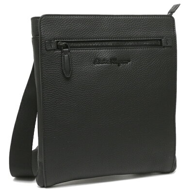 【P10倍 9/25 20時〜9/26 9時】フェラガモ バッグ ショルダーバッグ ブラック メンズ FERRAGAMO Salvatore Ferragamo 240131 0740805 【返品OK】