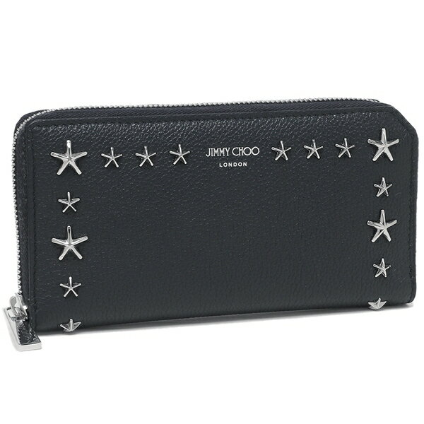 2021年最新海外 JIMMY CHOO 長財布 カーナビーS ネイビー メンズ
