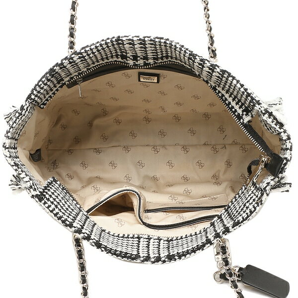 【返品OK】ゲス トートバッグ セシリー ツイード ブラック ホワイト レディース GUESS TB767923 BKW A4対応 | AXES(アクセス)楽天市場店 【返品OK】ゲス トートバッグ セシリー ツイード ブラック ホワイト レディース GUESS TB767923 BKW A4対応 | AXES(アクセス)楽天市場店