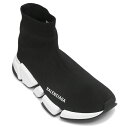 バレンシアガ スニーカー スピード ロゴ 靴 シューズ ブラック メンズ BALENCIAGA 617239 W2DB2 1015