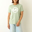 マイケル･コース 服 レディース マイケルコース アウトレット Tシャツ グリーン レディース MICHAEL KORS JF150I897J PALE JADE