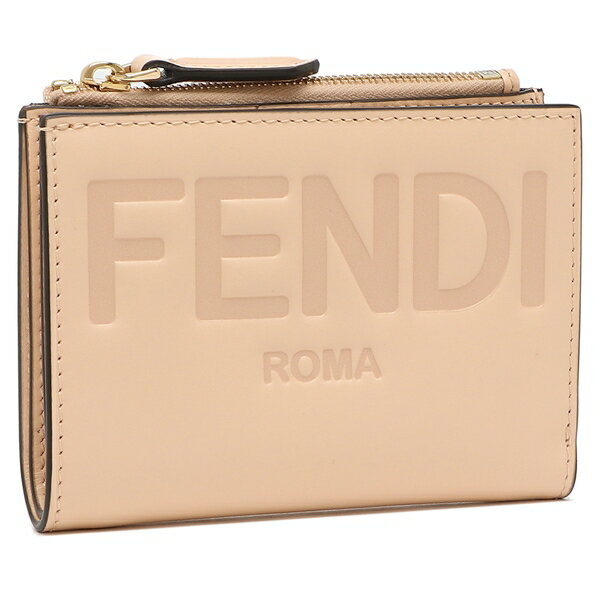 【楽天市場】フェンディ 二つ折り財布 フェンディローマ Mサイズ ロゴ ピンク レディース FENDI 8M0447 AAYZ F14N1 一