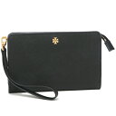 トリーバーチ 【P10倍 4/18 20時～4/19 9時】トリーバーチ アウトレット ポーチ エマーソン ブラック レディース TORY BURCH 136095 001