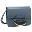 【20%OFFクーポン 4/19 13時～4/26 9時】クロエ ショルダーバッグ カティ ネイビー レディース CHLOE CHC22US500H27 4D8