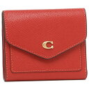【10%OFFクーポン 3/24 15時〜3/31 9時】コーチ 二つ折り財布 ウィン ミニ財布 レッド レディース COACH C2328 B4PJ6 一粒万倍日【返品OK】