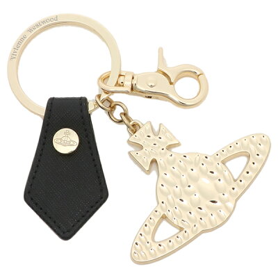 ヴィヴィアンウエストウッド キーリング キーホルダー サフィアーノ ブラック メンズ レディース VIVIENNE WESTWOOD 82030014 OM0009 N401