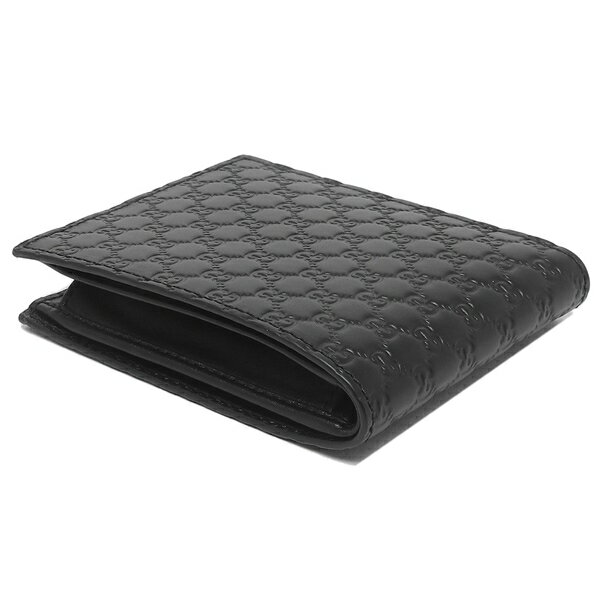GUCCI アウトレット 二つ折り財布 GGレザー ブラック メンズ グッチ 544472 BMJ1N 1000_6