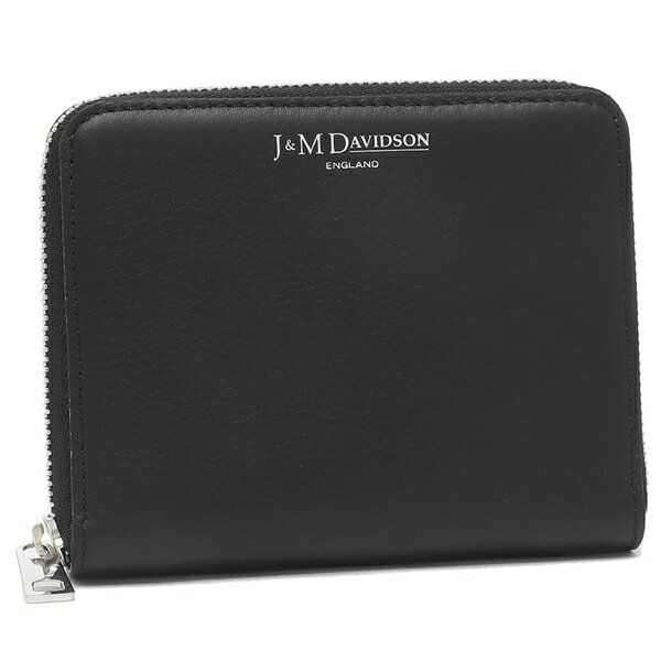 ジェイアンドエムデヴィッドソン 二つ折り財布 ミニ財布 コインケース ブラック レディース J&M DAVIDSON SSZW0XX SCXX 999Sのサムネイル