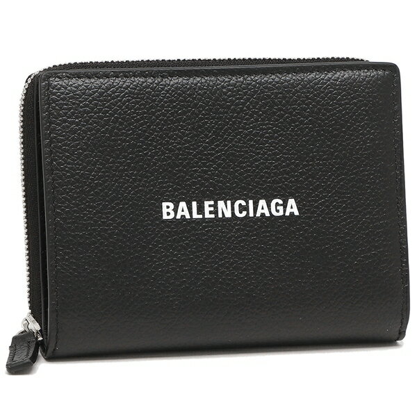 バレンシアガ 財布 BALENCIAGA 二つ折り ブラック-connectedremag.com