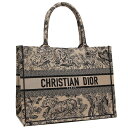 【P10倍 5/5 0時～5/7 9時】クリスチャンディオール トートバッグ ブックトート Mサイズ マルチカラー レディース Christian Dior M1296 ZTDT 16E A4対応