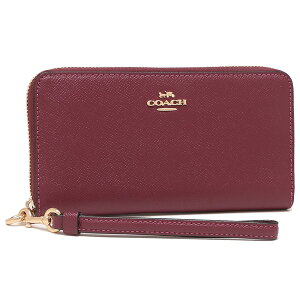 【P10倍 1/29 20時〜1/30 9時】【返品OK】コーチ アウトレット 長財布 レッド レディース COACH C3441 IMBCY