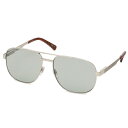 グッチ サングラス アイウェア 60サイズ グリーン シルバー メンズ レディース GUCCI GG1223S 004