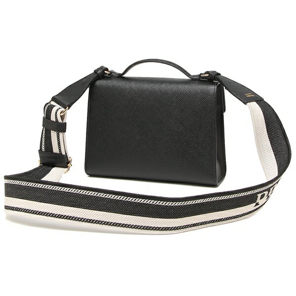 PRADA ショルダーバッグ ハンドバッグ モノクローム サフィアーノ ブラック レディース プラダ 1BD317 2ERX 3O3 F0002_5