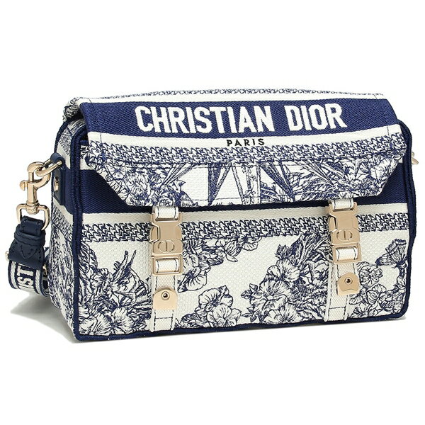 【P10倍 5/14 16時~5/16 9時】クリスチャンディオール ショルダーバッグ ミニバッグ ブルー マルチ レディース Christian Dior M1241ORVX M933