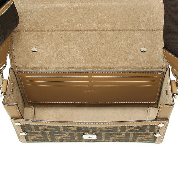 送料関税込☆FENDI FF ロゴ ブラウン アフターショルダーバッグ 楽天市場】フェンディ ショルダーバッグ ソフトトランクバゲット