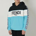 【P10倍 4/23 20時～4/26 9時】フェンディ パーカー ホワイト メンズ FENDI FAF661 AN5W F1KRV